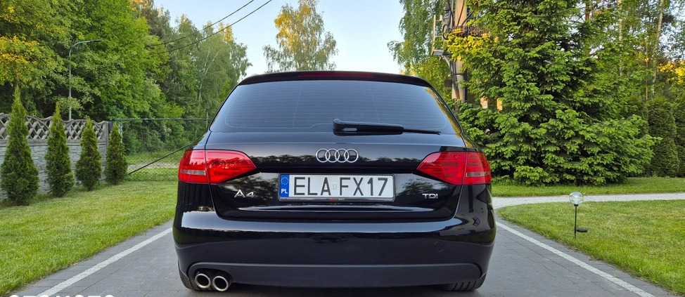 Audi A4 cena 31900 przebieg: 252000, rok produkcji 2010 z Łask małe 254